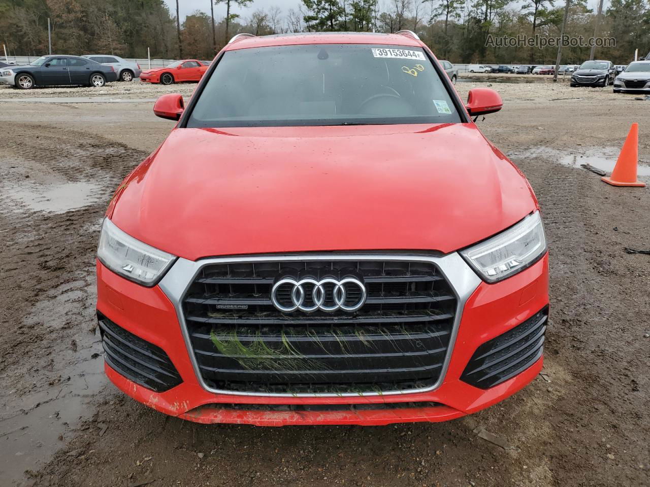 2018 Audi Q3 Premium Plus Red vin: WA1JCCFS2JR016813