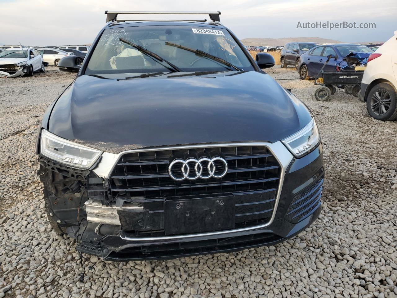 2018 Audi Q3 Premium Plus Black vin: WA1JCCFS2JR017167