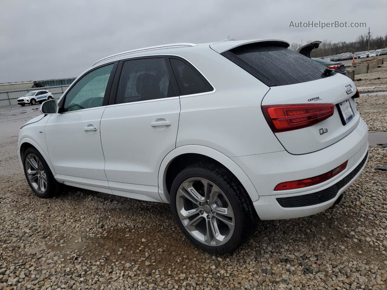 2018 Audi Q3 Premium Plus White vin: WA1JCCFS2JR028038