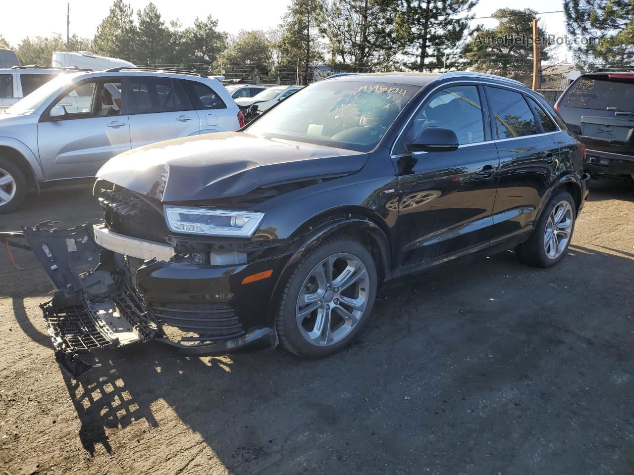 2018 Audi Q3 Premium Plus Black vin: WA1JCCFS3JR011457