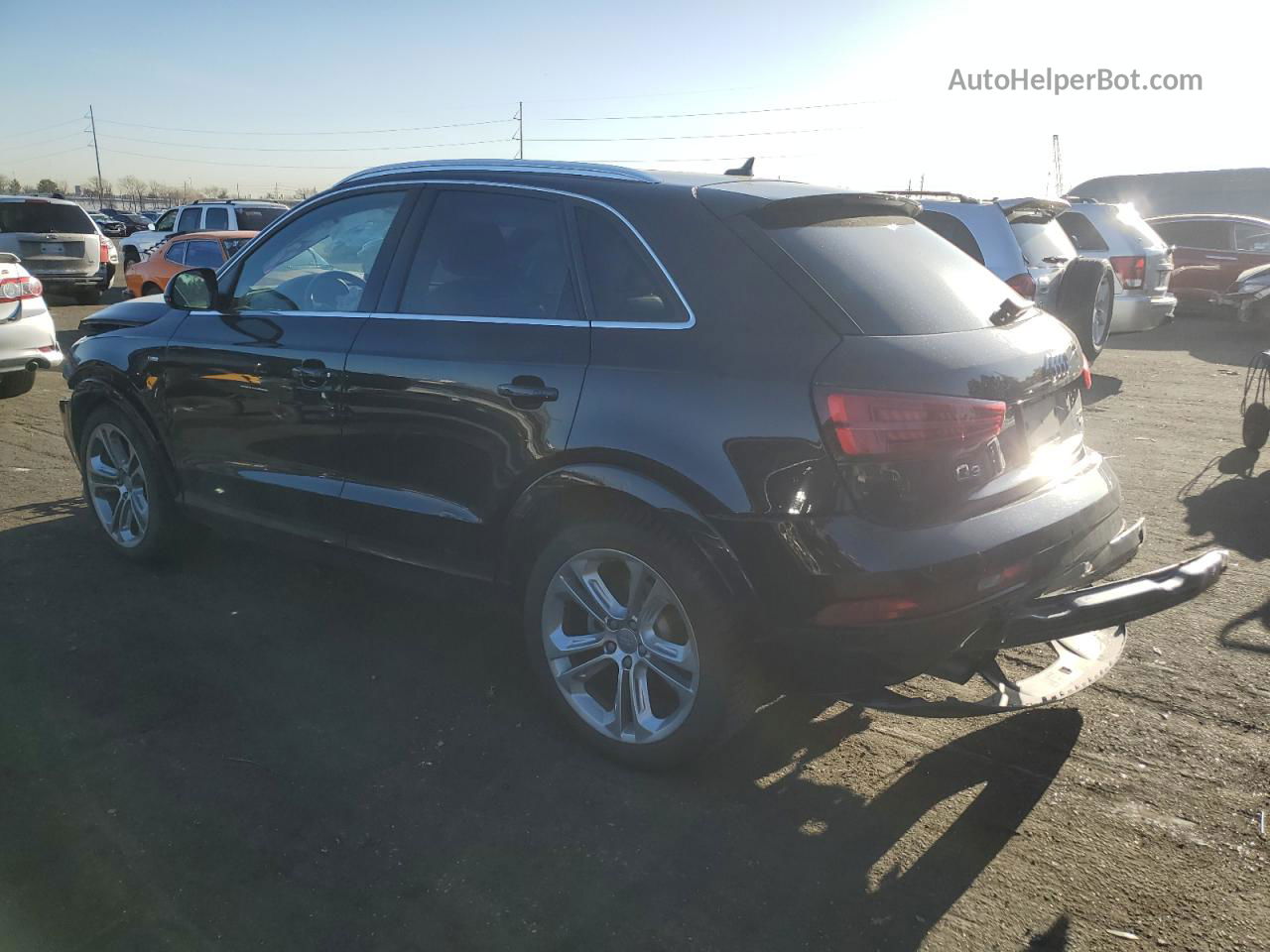 2018 Audi Q3 Premium Plus Black vin: WA1JCCFS3JR011457