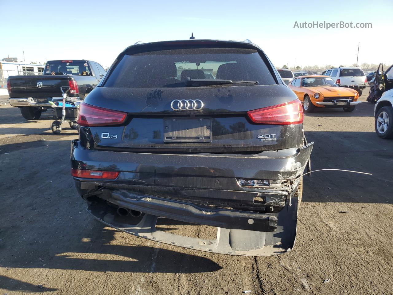 2018 Audi Q3 Premium Plus Black vin: WA1JCCFS3JR011457