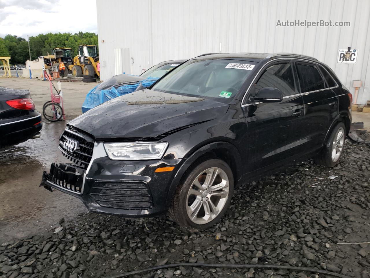 2018 Audi Q3 Premium Plus Black vin: WA1JCCFS3JR020269