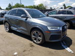 2018 Audi Q3 Premium Plus Gray vin: WA1JCCFS3JR034351