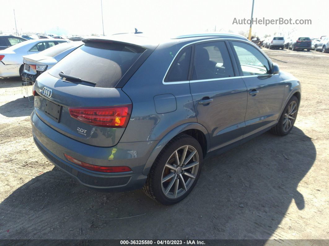 2018 Audi Q3 Premium Plus Gray vin: WA1JCCFS4JR028431