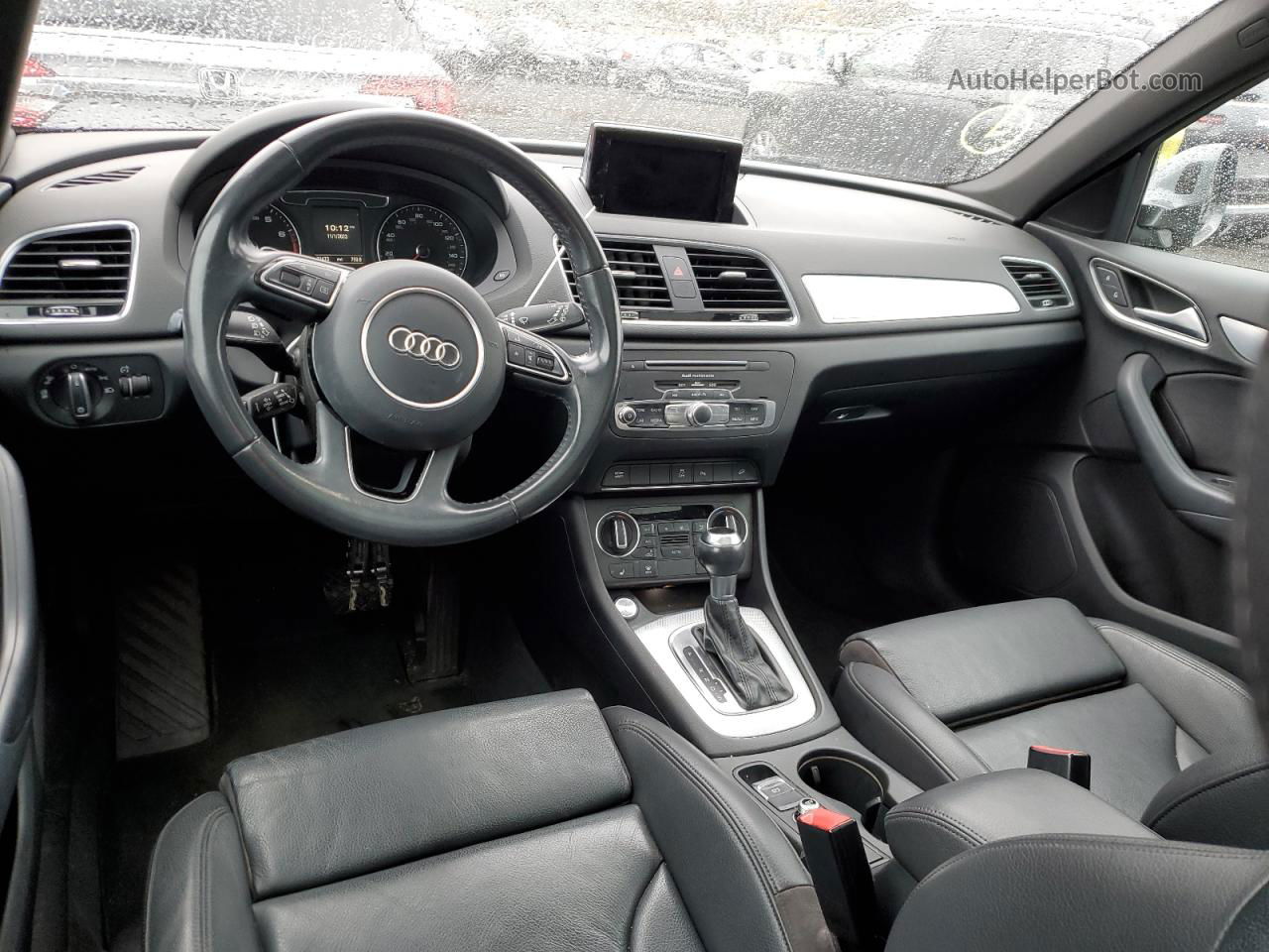 2018 Audi Q3 Premium Plus Серый vin: WA1JCCFS4JR035251