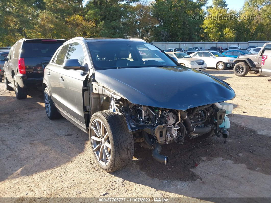 2018 Audi Q3 2.0t Sport Premium/2.0t Premium Blue vin: WA1JCCFS5JR026610