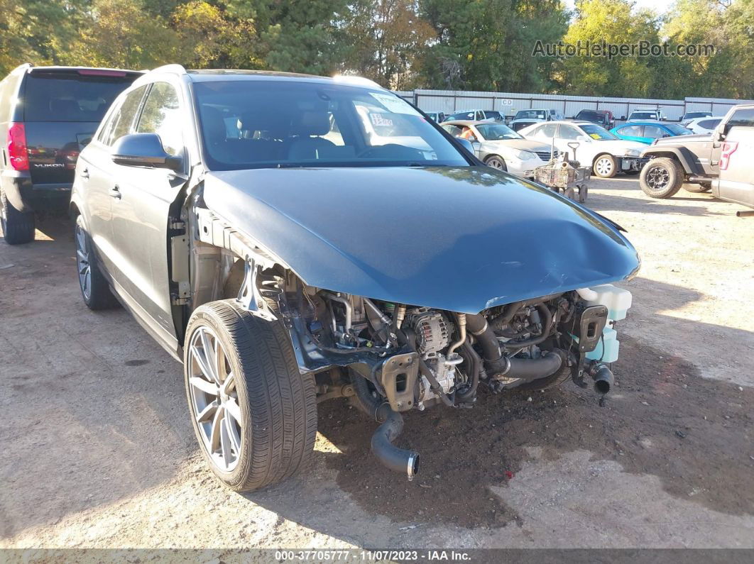 2018 Audi Q3 2.0t Sport Premium/2.0t Premium Blue vin: WA1JCCFS5JR026610