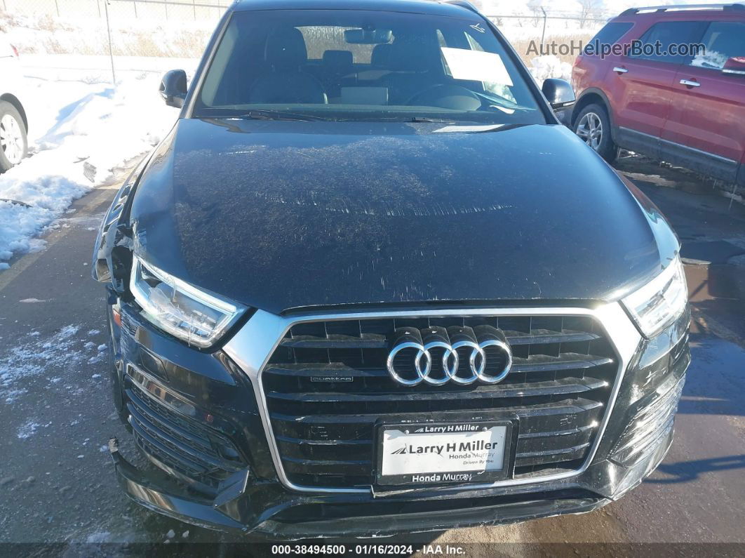 2018 Audi Q3 2.0t Premium/2.0t Sport Premium Черный vin: WA1JCCFS7JR034787