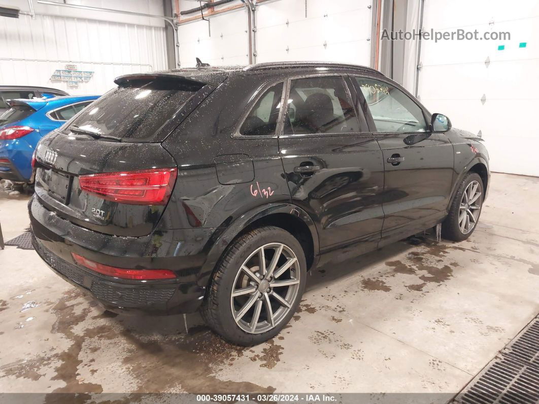 2018 Audi Q3 2.0t Premium/2.0t Sport Premium Черный vin: WA1JCCFS9JR003640