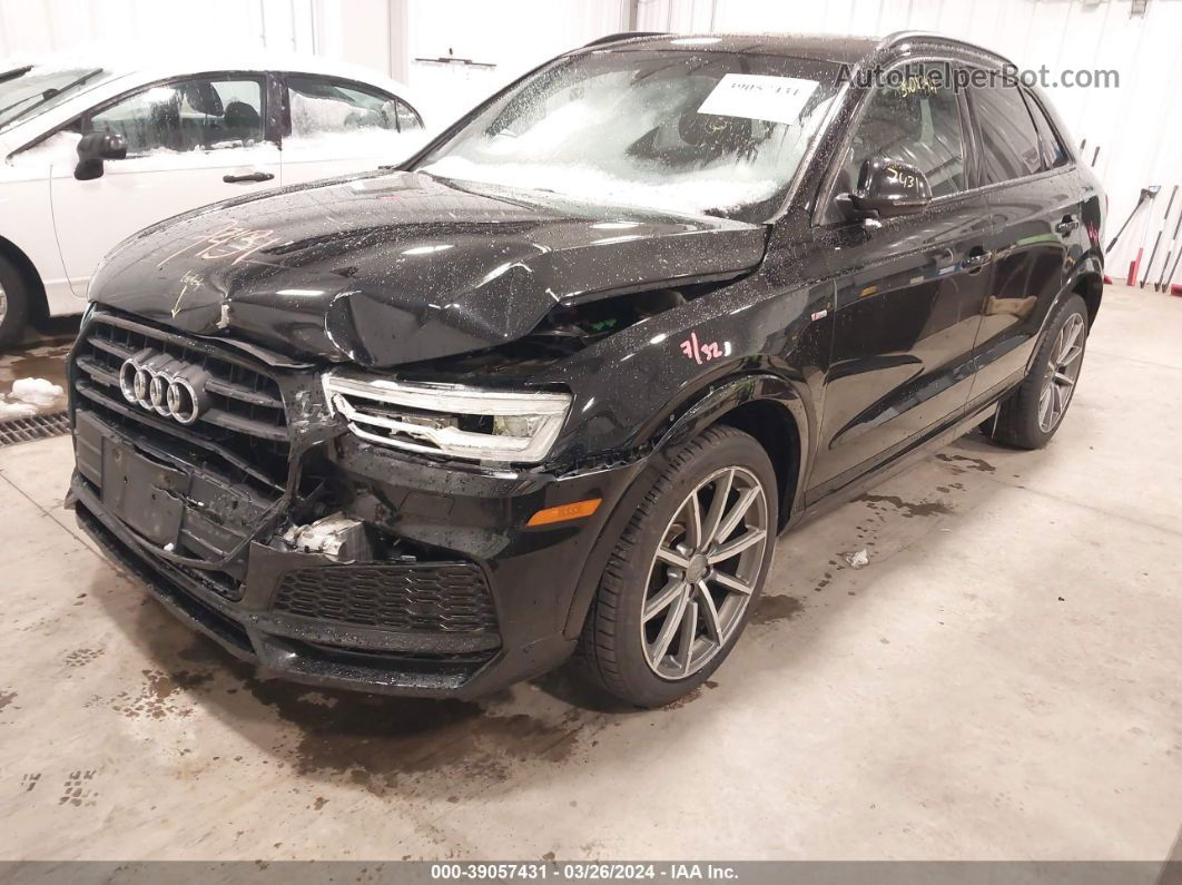 2018 Audi Q3 2.0t Premium/2.0t Sport Premium Черный vin: WA1JCCFS9JR003640