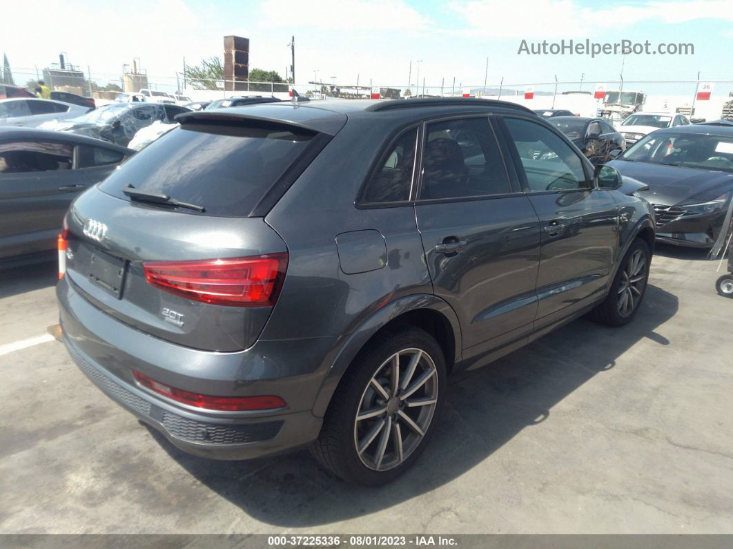 2018 Audi Q3 Premium Plus Серый vin: WA1JCCFS9JR009972