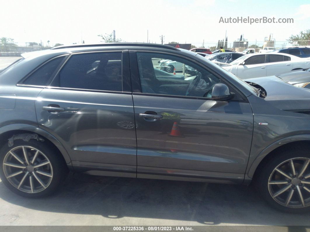 2018 Audi Q3 Premium Plus Серый vin: WA1JCCFS9JR009972