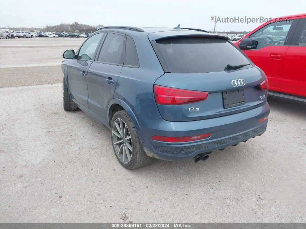 2018 Audi Q3 2.0t Premium/2.0t Sport Premium Blue vin: WA1JCCFS9JR011835