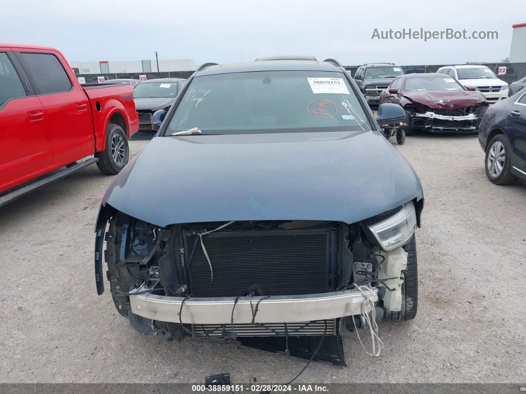 2018 Audi Q3 2.0t Premium/2.0t Sport Premium Blue vin: WA1JCCFS9JR011835