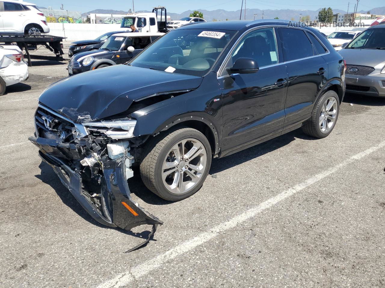 2018 Audi Q3 Premium Plus Black vin: WA1JCCFS9JR016419