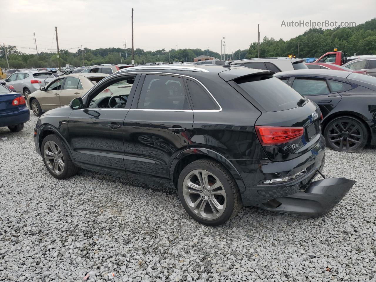 2018 Audi Q3 Premium Plus Black vin: WA1JCCFS9JR033415