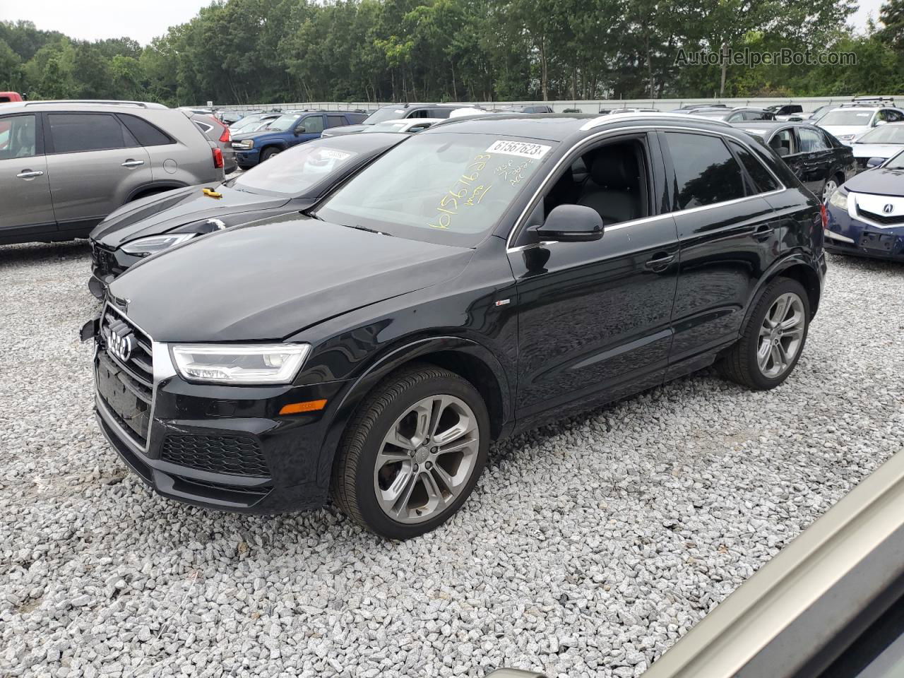 2018 Audi Q3 Premium Plus Black vin: WA1JCCFS9JR033415