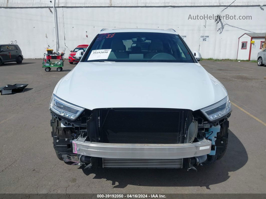 2018 Audi Q3 2.0t Premium/2.0t Sport Premium White vin: WA1JCCFSXJR017062