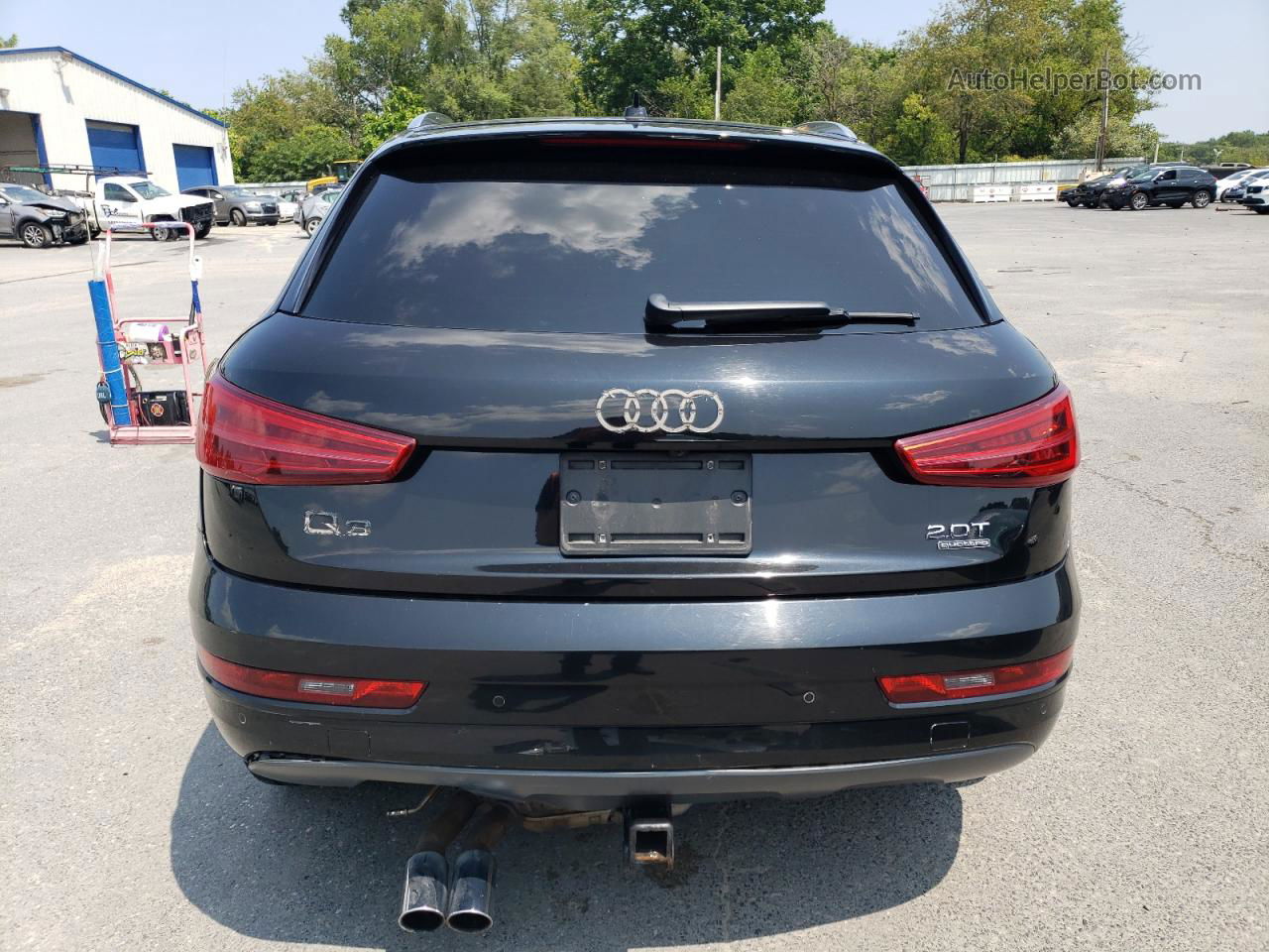 2018 Audi Q3 Premium Plus Black vin: WA1JCCFSXJR030037