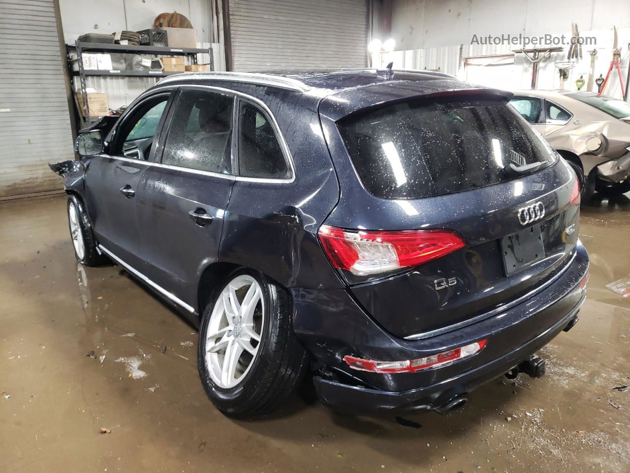 2016 Audi Q5 Premium Plus Синий vin: WA1L2AFP0GA001844