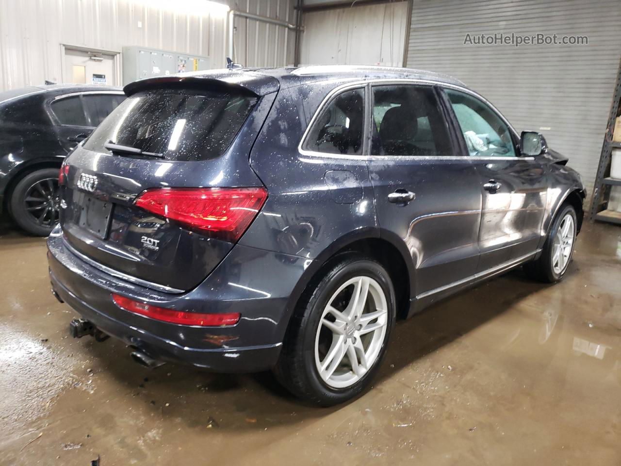 2016 Audi Q5 Premium Plus Синий vin: WA1L2AFP0GA001844