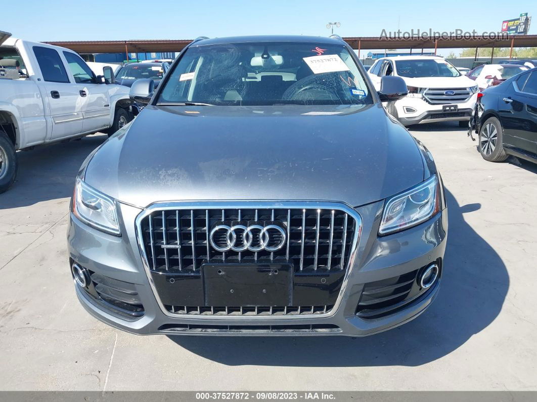 2016 Audi Q5 Premium Plus Gray vin: WA1L2AFP0GA003528