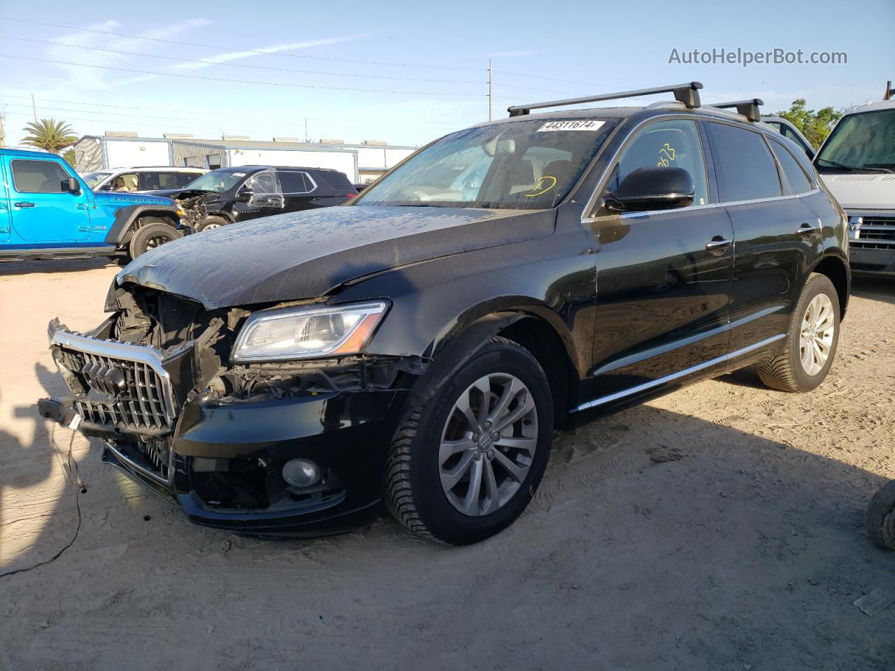 2016 Audi Q5 Premium Plus Black vin: WA1L2AFP0GA019423