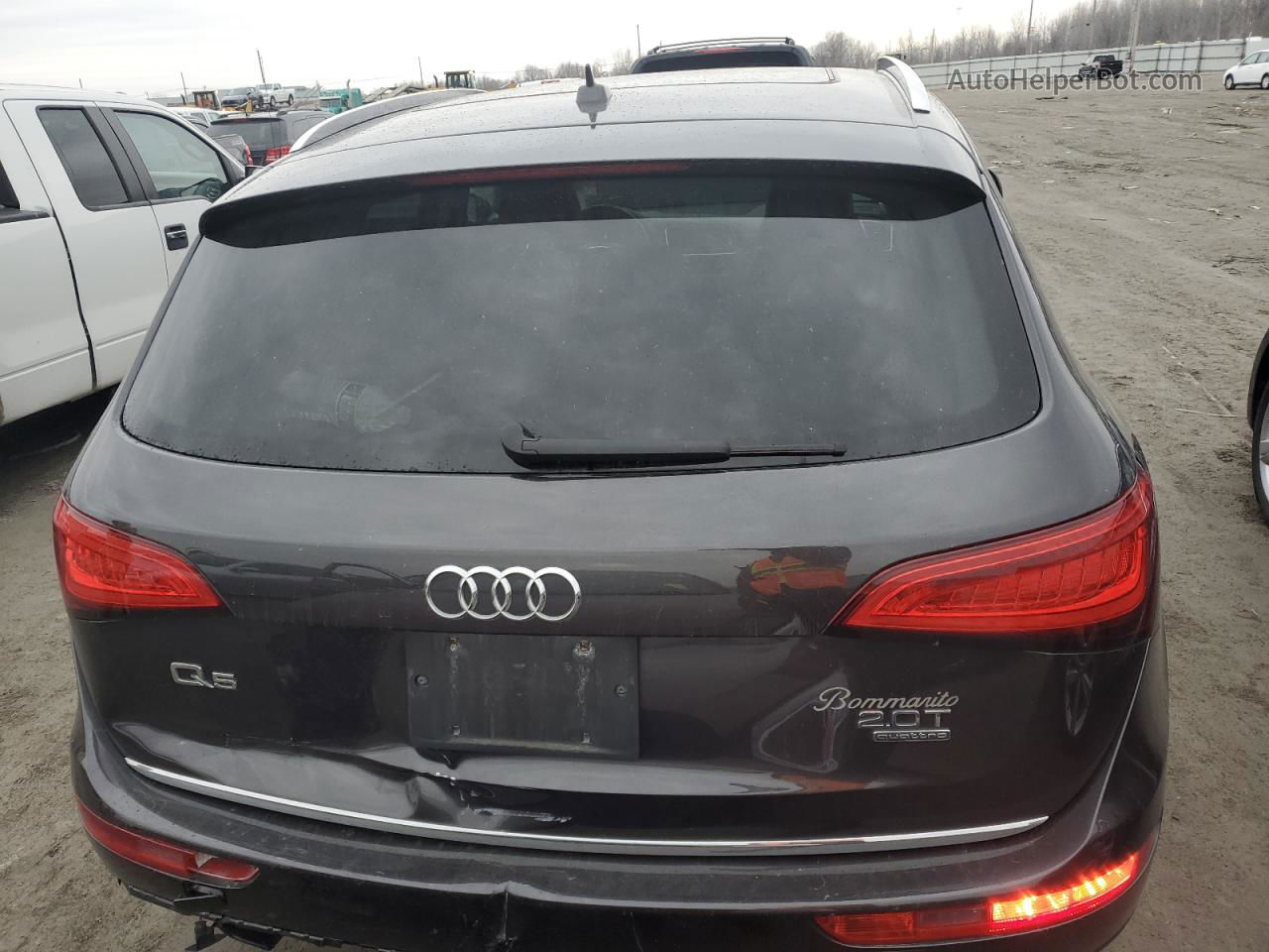 2016 Audi Q5 Premium Plus Серый vin: WA1L2AFP0GA043947