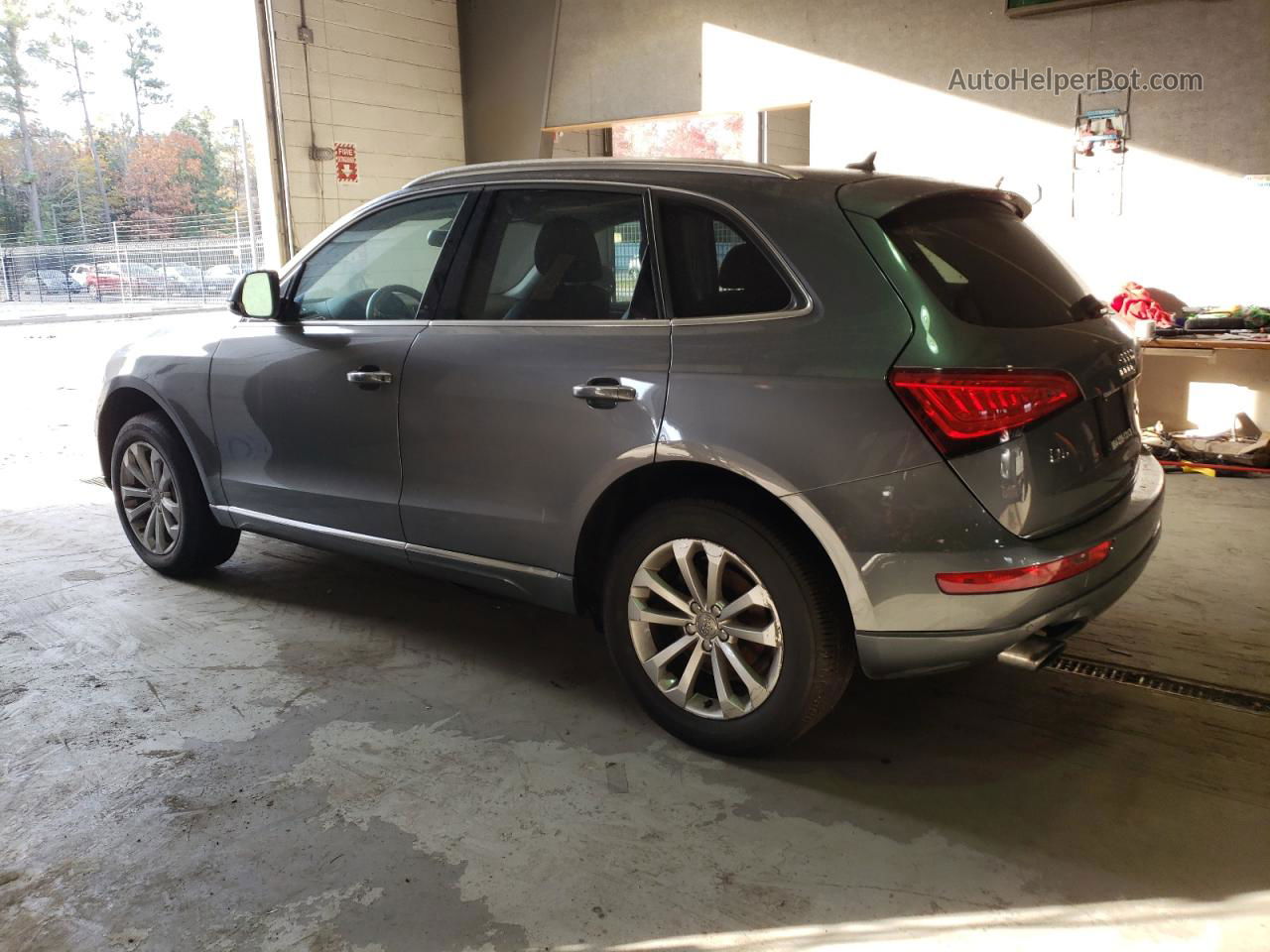 2016 Audi Q5 Premium Plus Gray vin: WA1L2AFP0GA082392