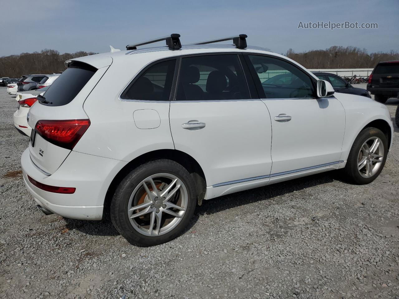 2016 Audi Q5 Premium Plus White vin: WA1L2AFP1GA016322