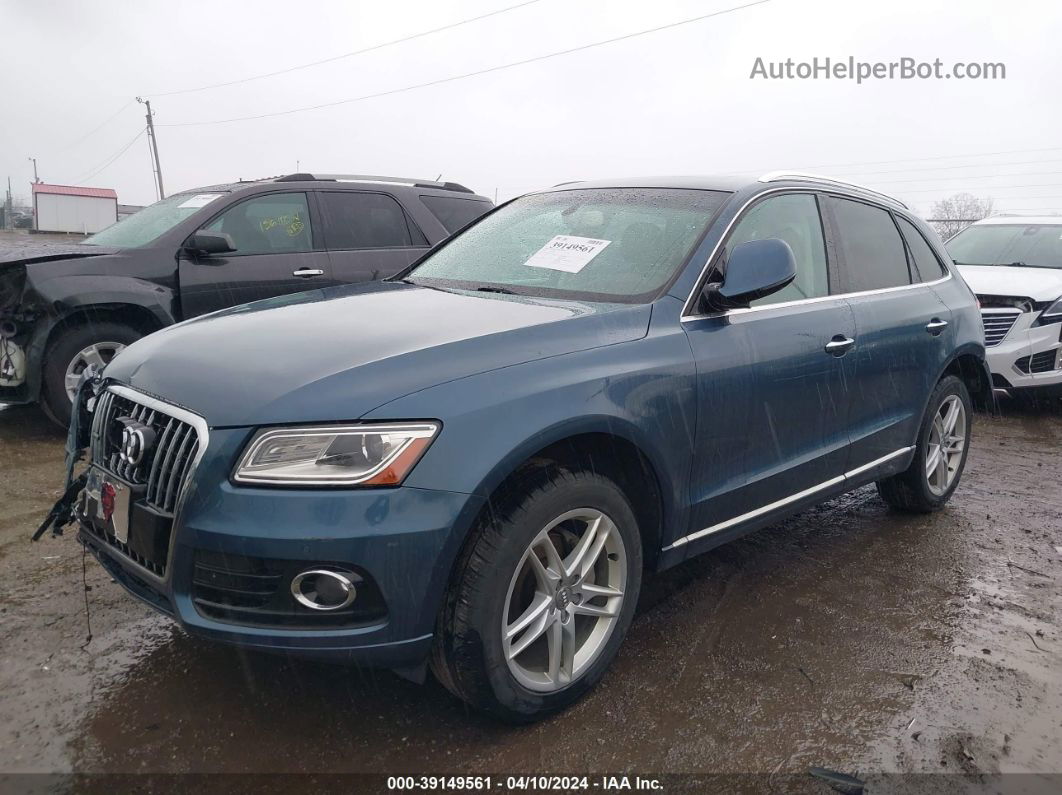 2016 Audi Q5 2.0t Premium Blue vin: WA1L2AFP1GA044119