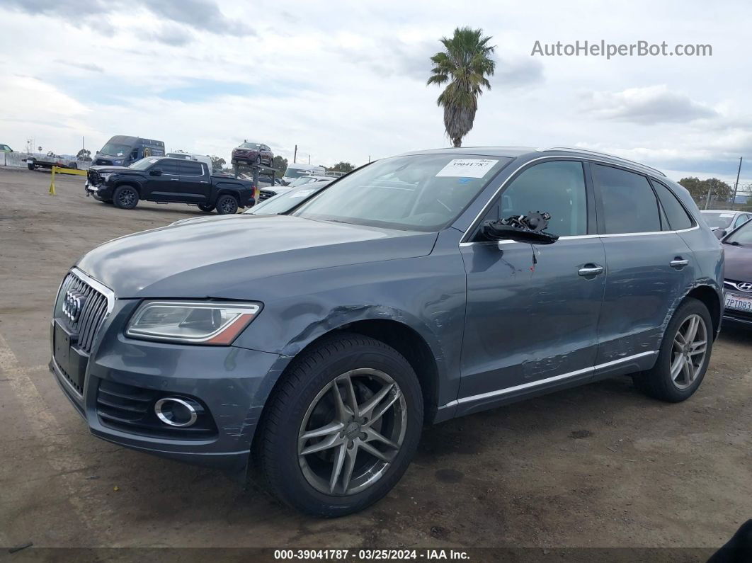 2016 Audi Q5 2.0t Premium Серый vin: WA1L2AFP1GA053175