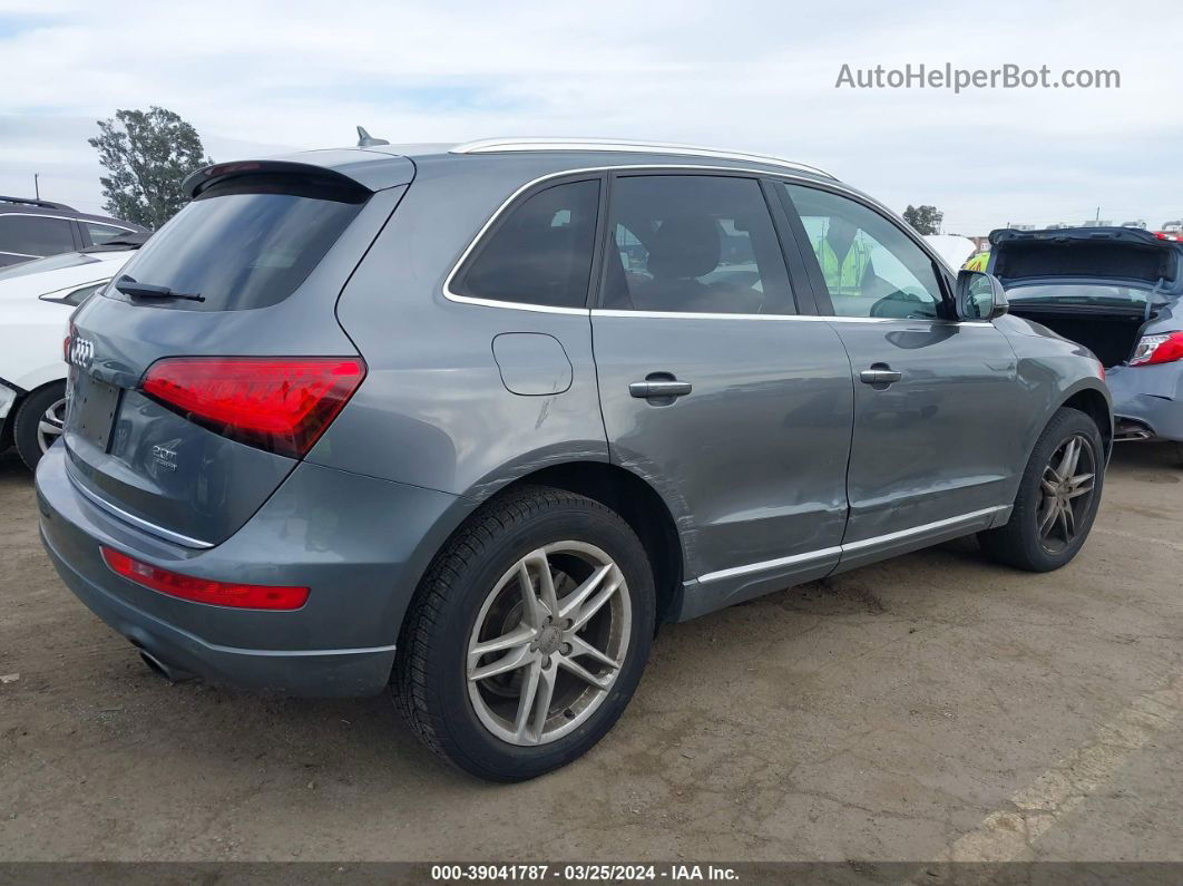 2016 Audi Q5 2.0t Premium Gray vin: WA1L2AFP1GA053175