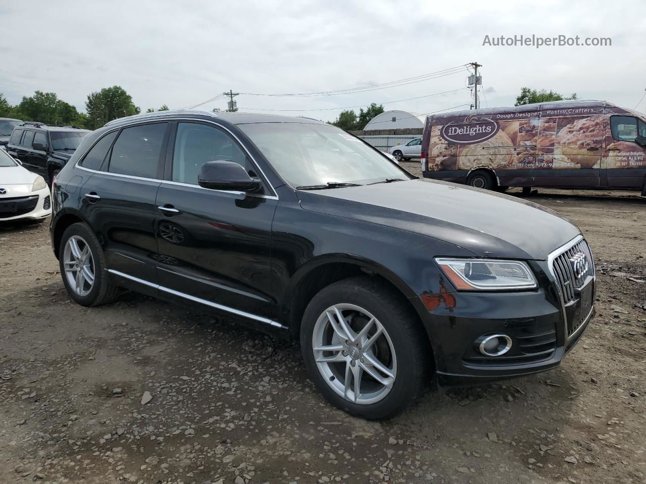 2016 Audi Q5 Premium Plus Black vin: WA1L2AFP1GA055606