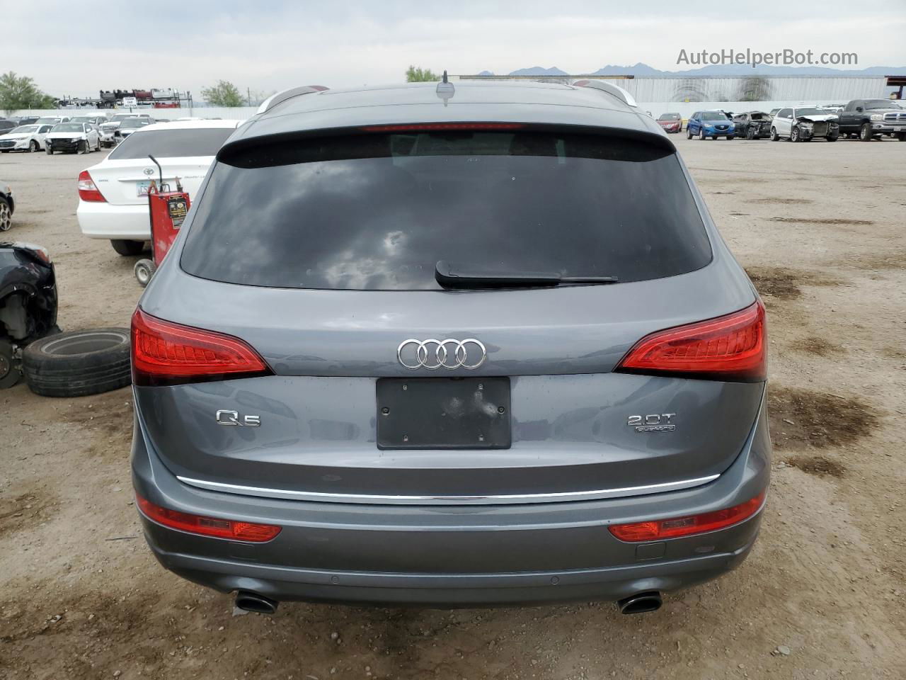 2016 Audi Q5 Premium Plus Угольный vin: WA1L2AFP1GA056979