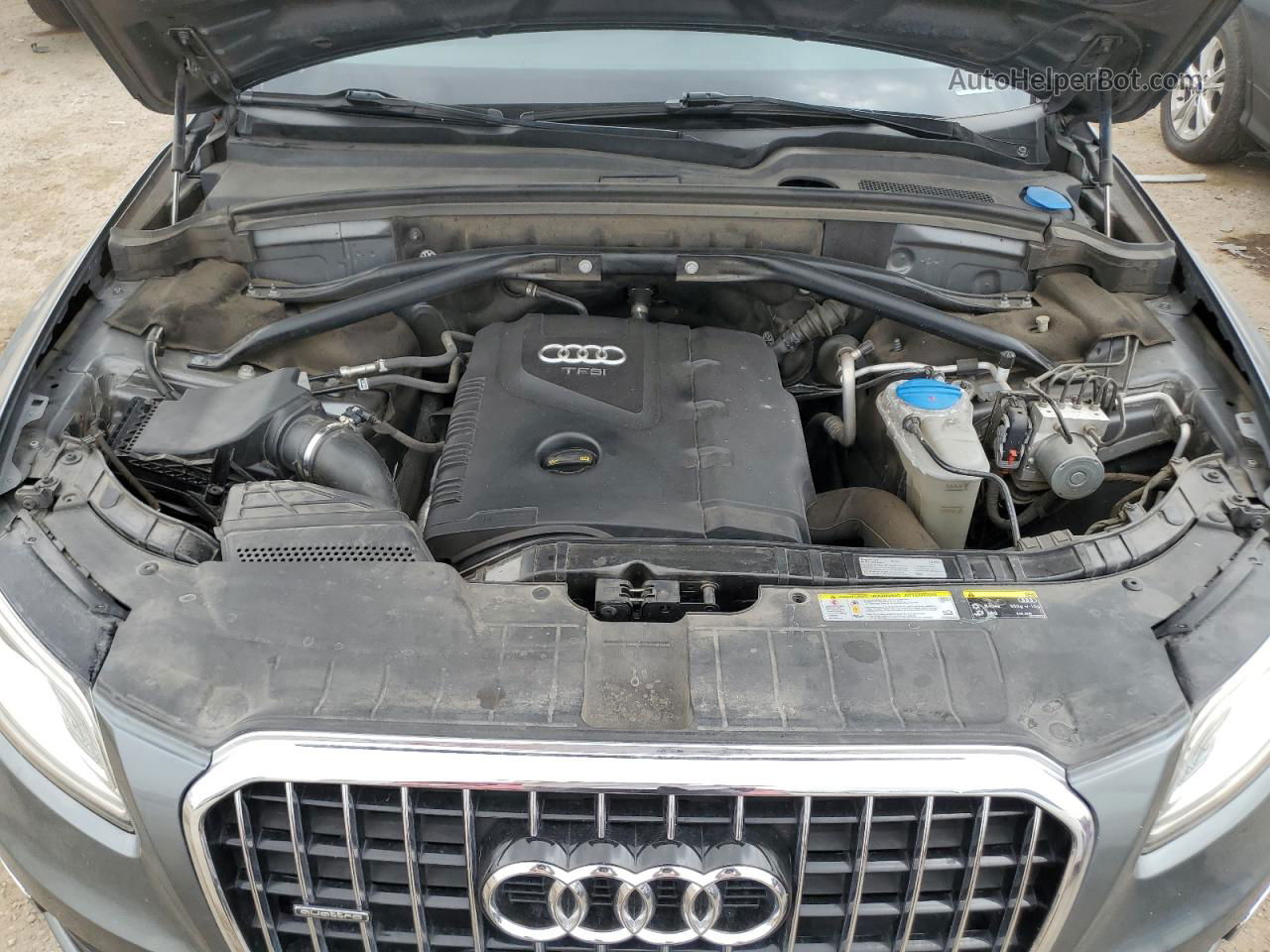 2016 Audi Q5 Premium Plus Угольный vin: WA1L2AFP1GA056979