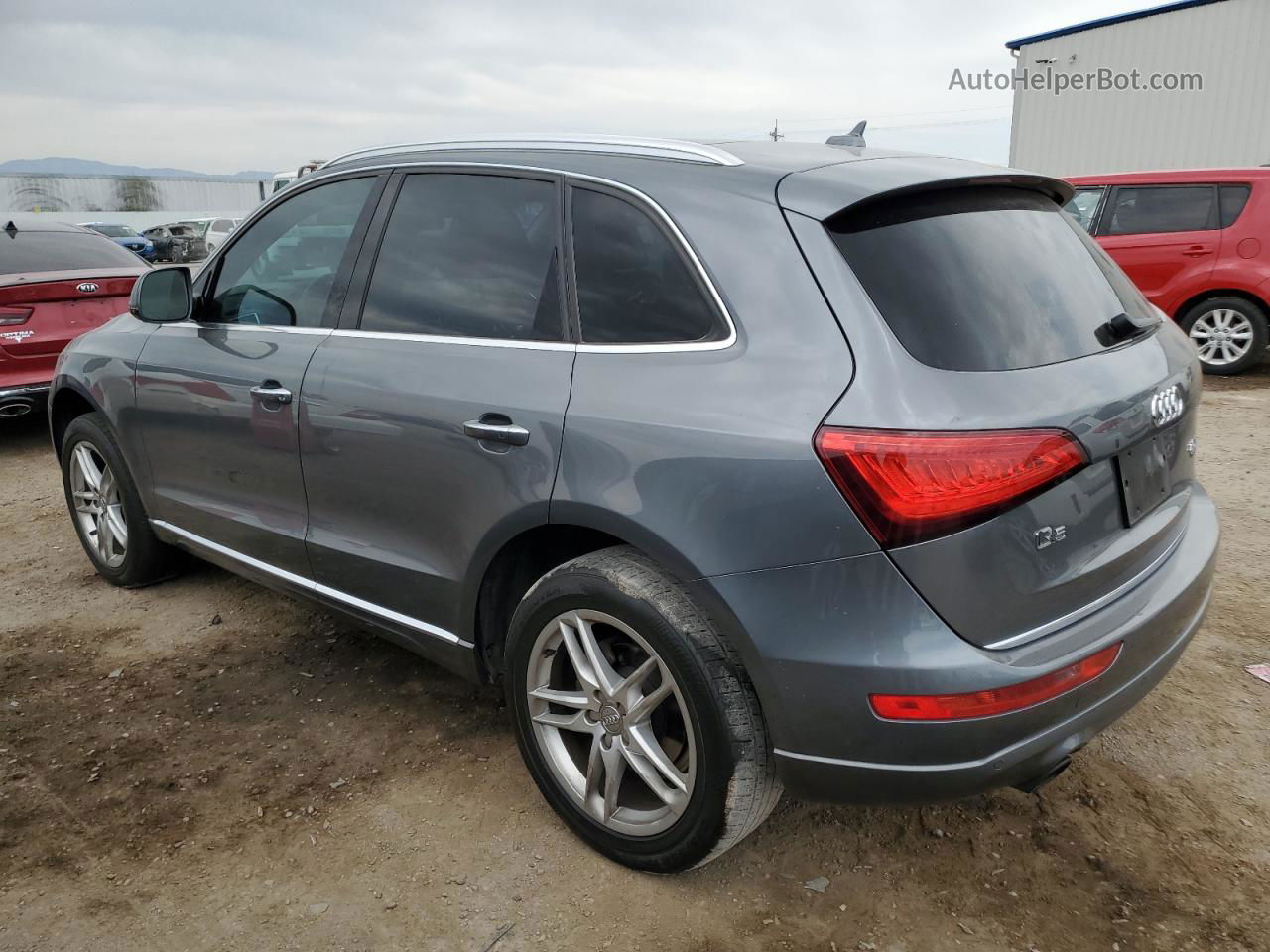 2016 Audi Q5 Premium Plus Charcoal vin: WA1L2AFP1GA056979