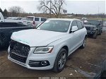 2016 Audi Q5 2.0t Premium White vin: WA1L2AFP1GA091781