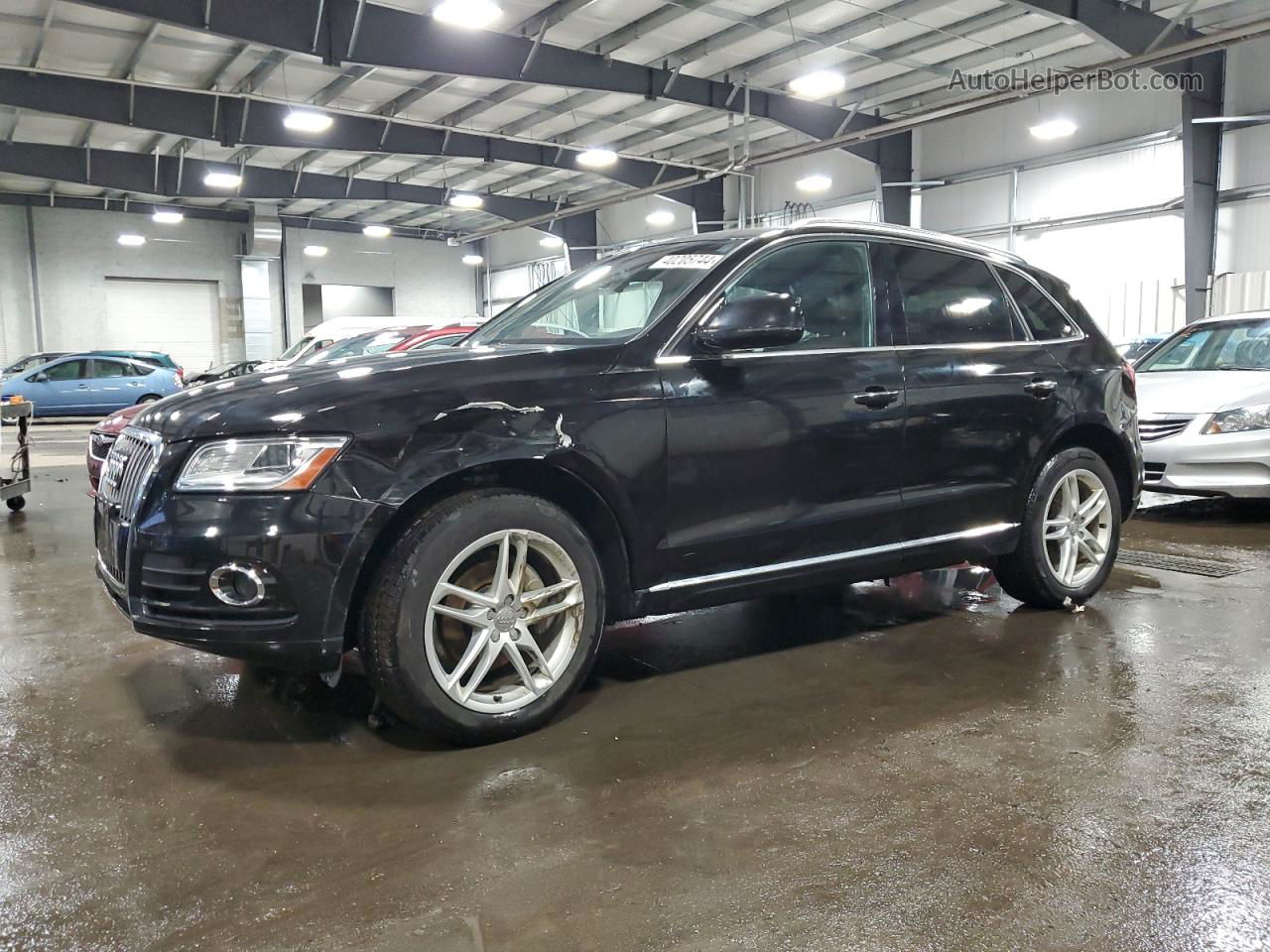 2016 Audi Q5 Premium Plus Black vin: WA1L2AFP1GA120969