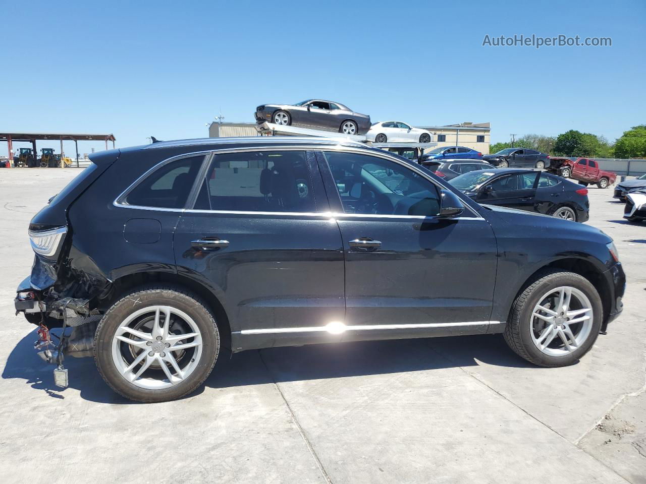 2016 Audi Q5 Premium Plus Black vin: WA1L2AFP1GA133012