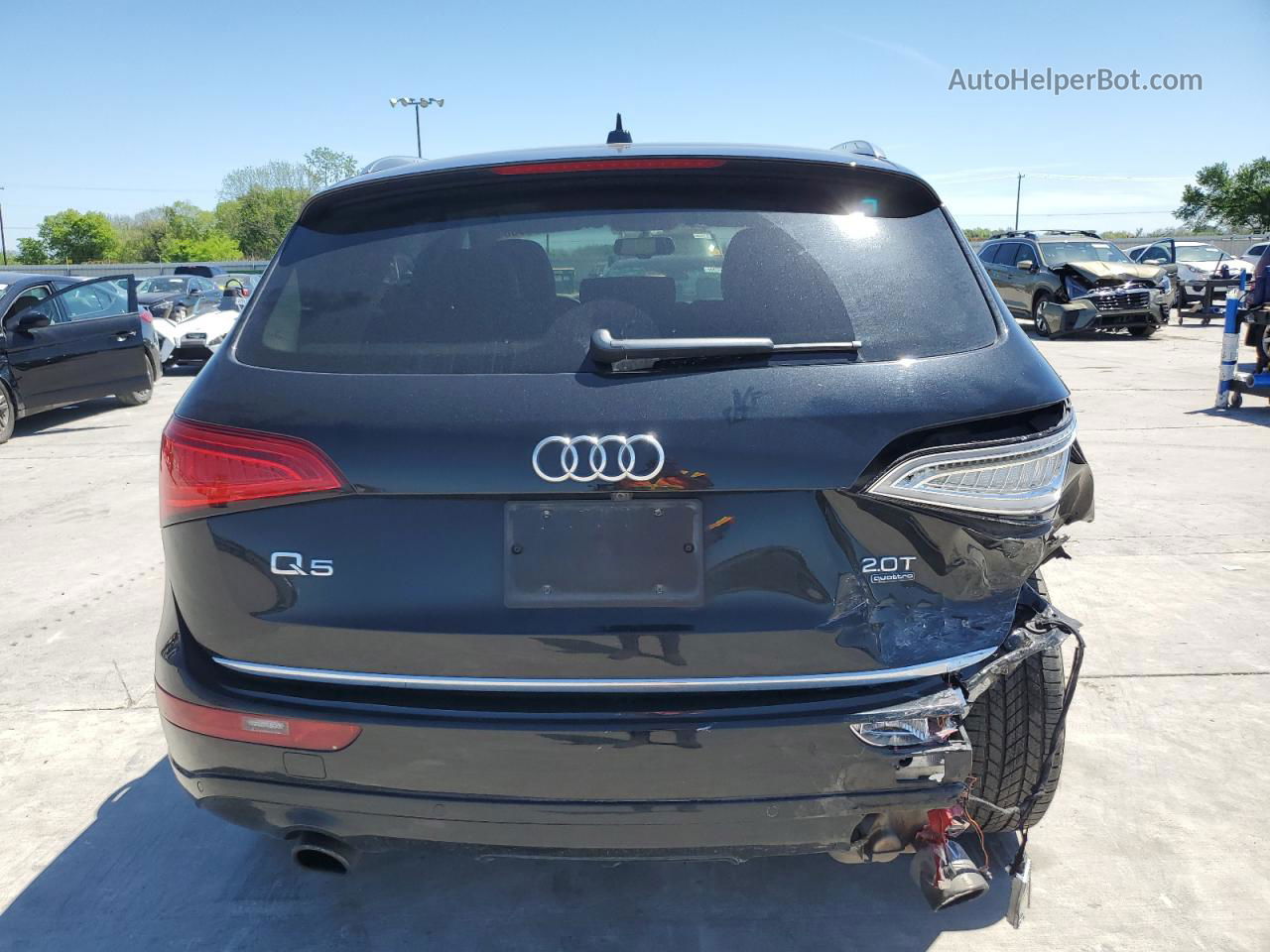 2016 Audi Q5 Premium Plus Black vin: WA1L2AFP1GA133012