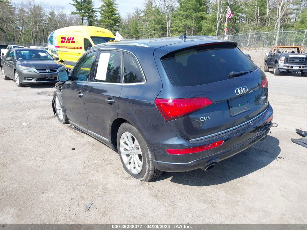 2016 Audi Q5 2.0t Premium Синий vin: WA1L2AFP1GA139974