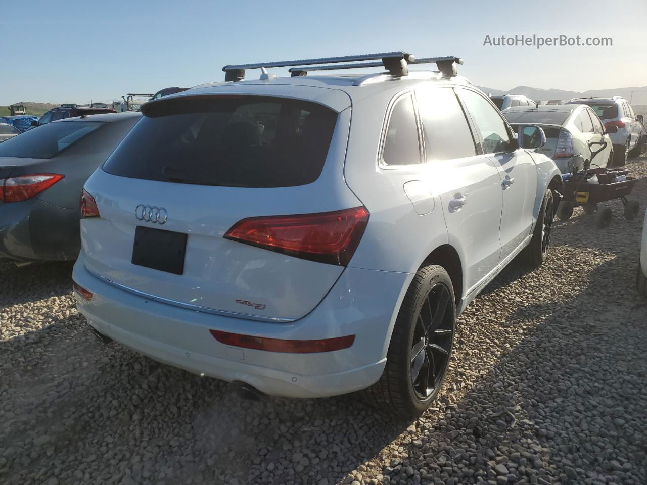 2016 Audi Q5 Premium Plus White vin: WA1L2AFP1GA147721