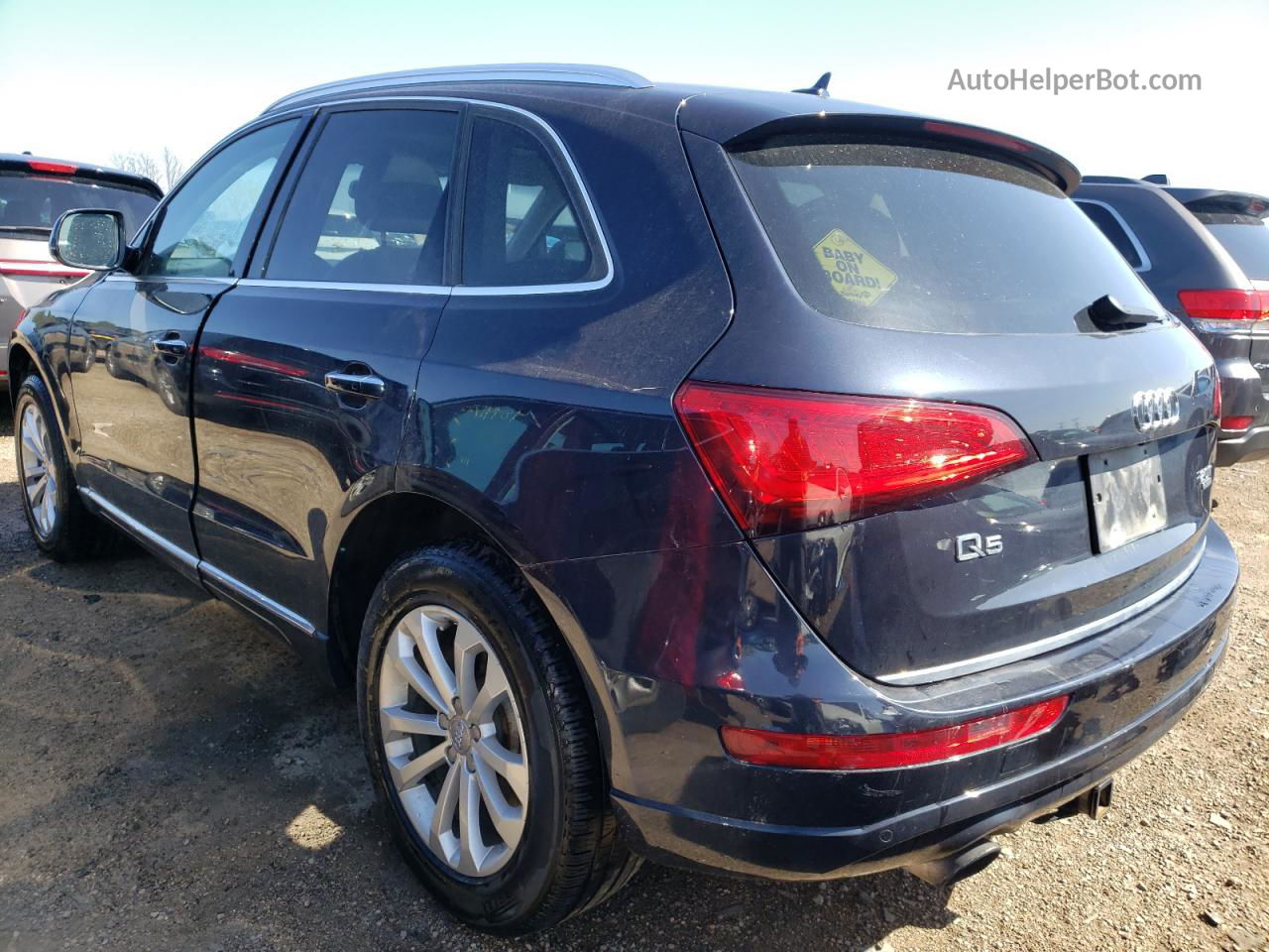 2016 Audi Q5 Premium Plus Black vin: WA1L2AFP2GA003899