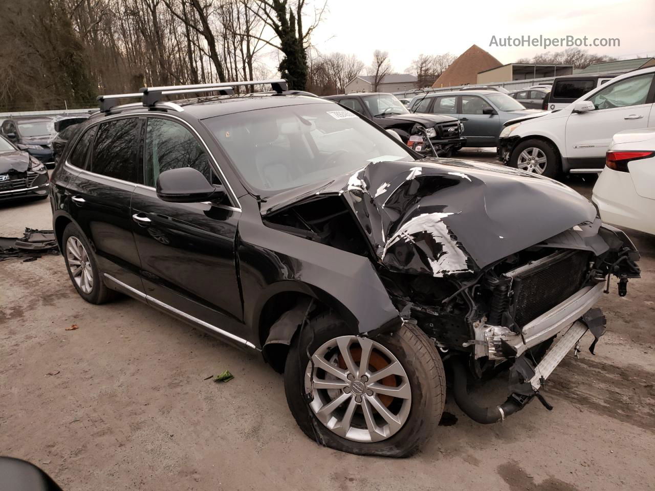 2016 Audi Q5 Premium Plus Black vin: WA1L2AFP2GA005085