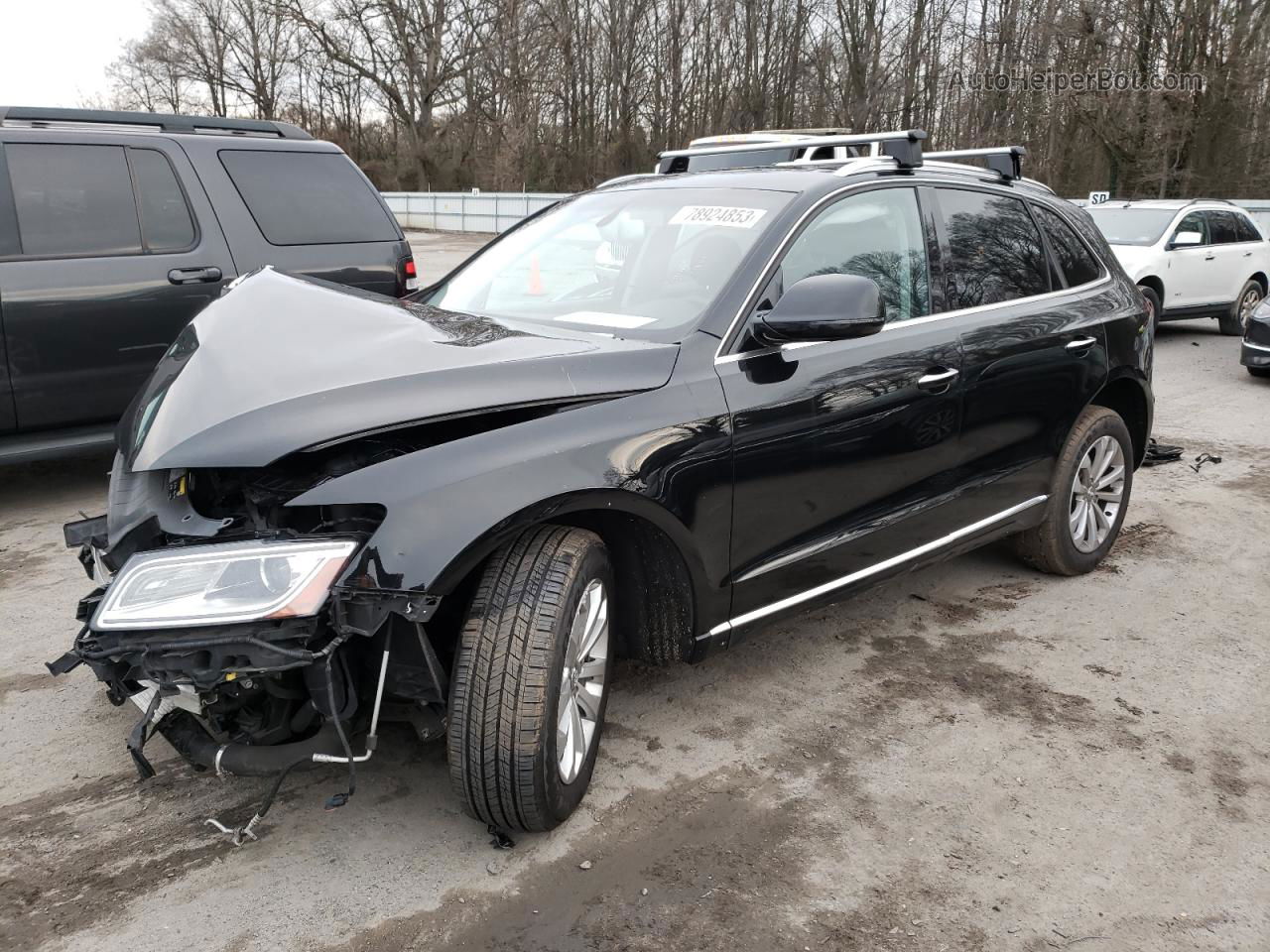 2016 Audi Q5 Premium Plus Black vin: WA1L2AFP2GA005085