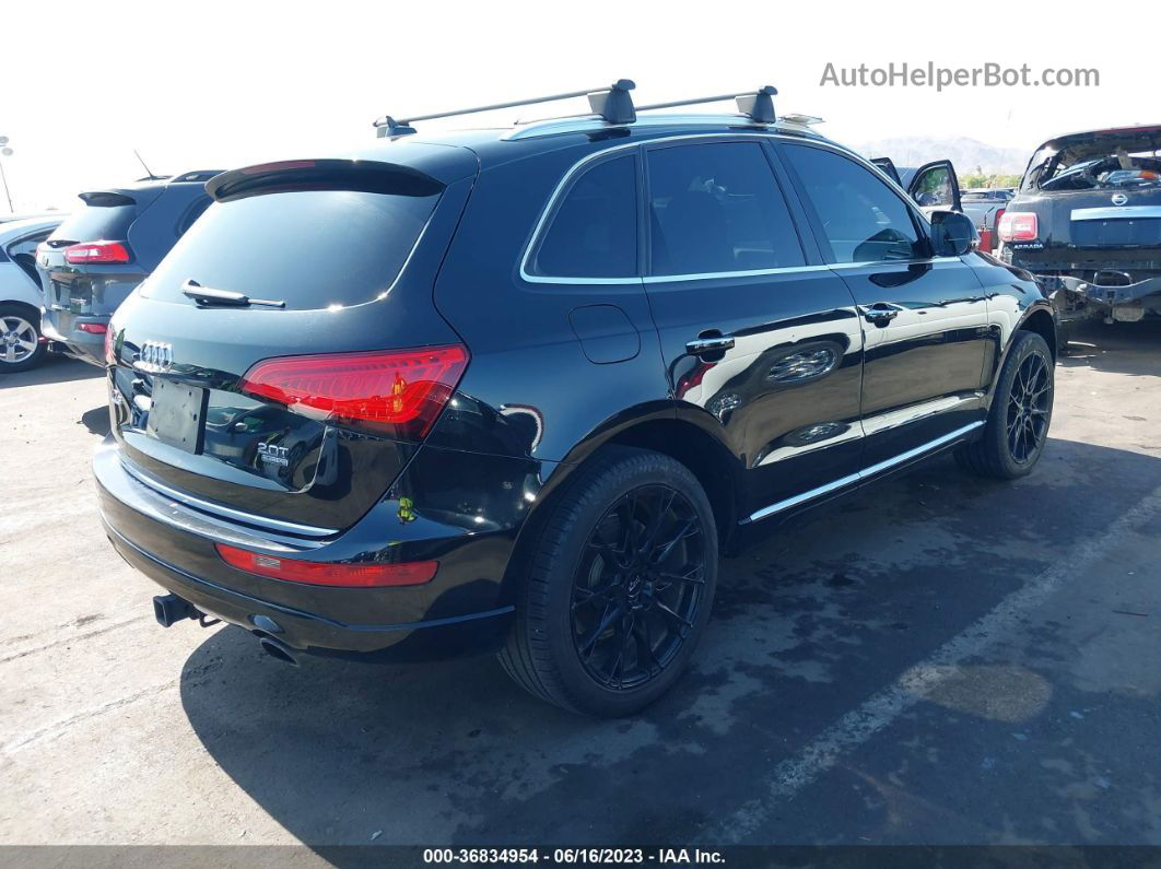 2016 Audi Q5 2.0t Premium Черный vin: WA1L2AFP2GA006060