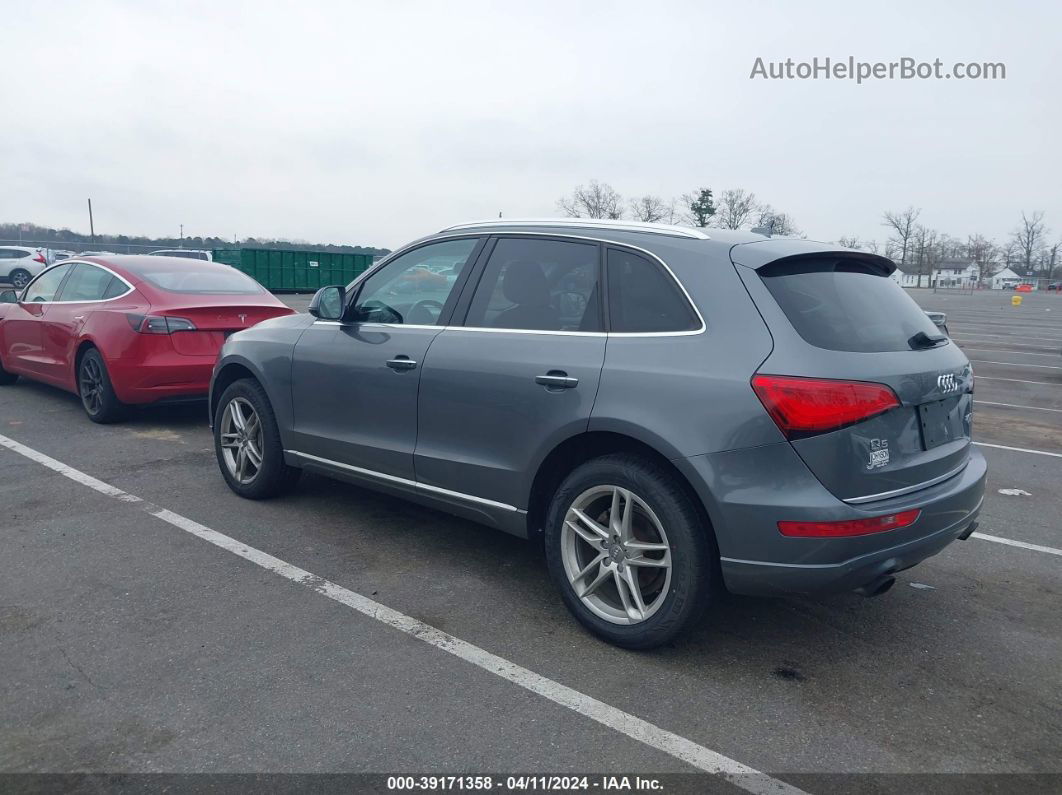 2016 Audi Q5 2.0t Premium Gray vin: WA1L2AFP2GA026728