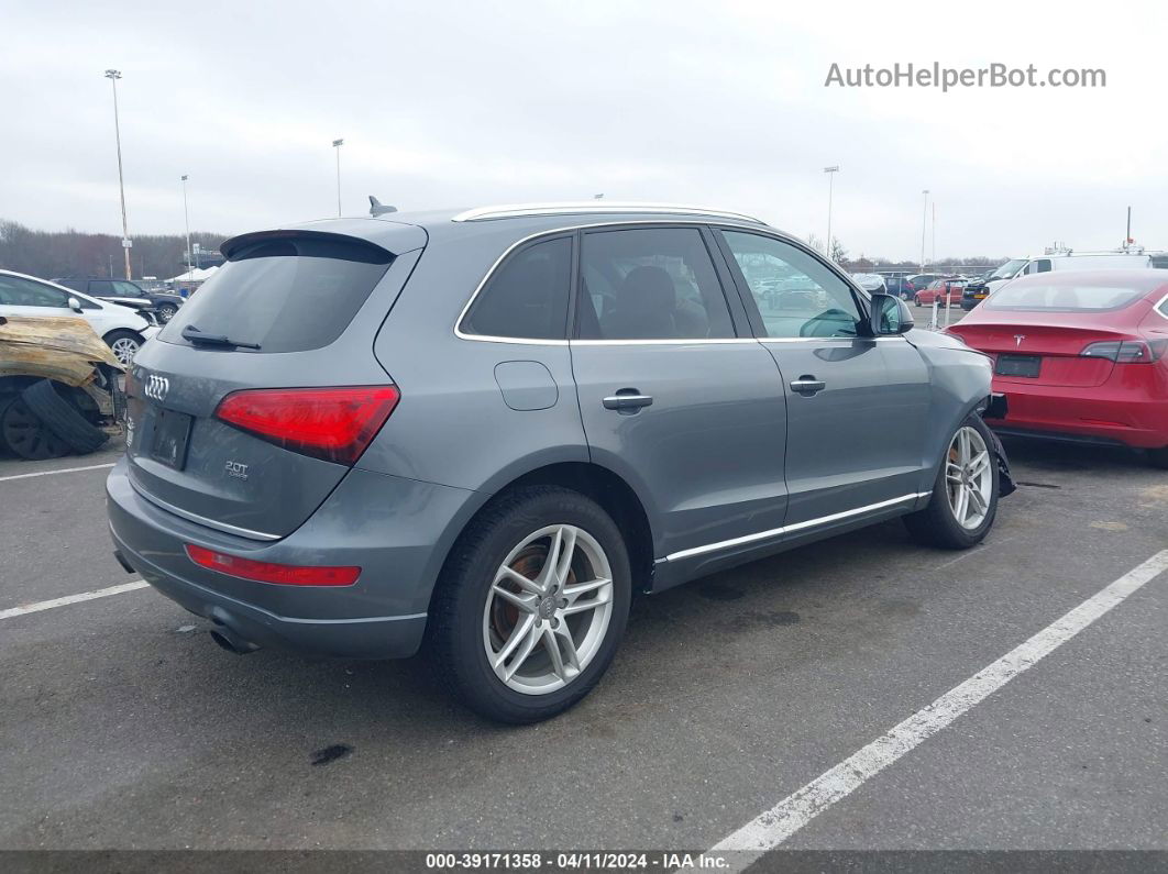 2016 Audi Q5 2.0t Premium Gray vin: WA1L2AFP2GA026728